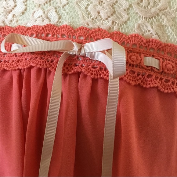 ModCloth Natural Sweetener Coral Sleeveless Blouse - Picture 5 of 13